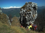 Salita al PIZZO GRANDE (1550 m.) del SORNADELLO sul SENTIERO ’PASSO LUMACA’ con giro ad anello da Cornalita  - FOTOGALLERY